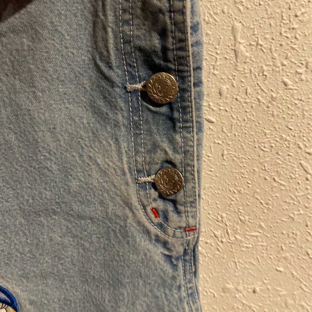Vintage Loobey Tunes Tweety Denim Dress - Picture 5 of 10